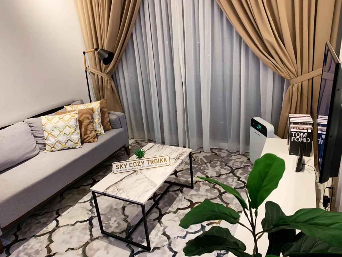 Sky Cozy Troika Residence, 1 Bedroom 4-6 Pax, 2 Bedrooms 6-8 Pax, Pool Vew, Sky & City View, Free Parking, Pool, Unlimited Wifi & Netflix 哥打巴鲁 外观 照片