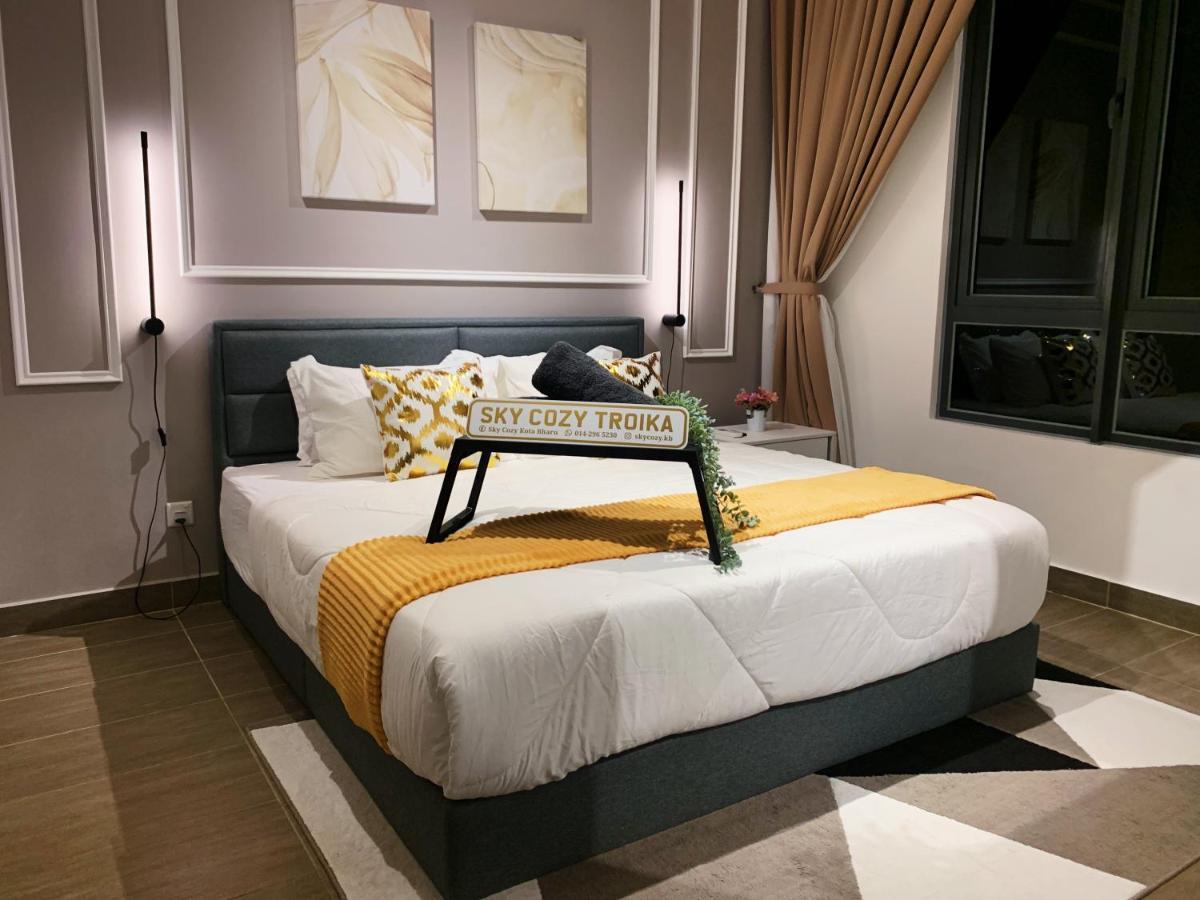 Sky Cozy Troika Residence, 1 Bedroom 4-6 Pax, 2 Bedrooms 6-8 Pax, Pool Vew, Sky & City View, Free Parking, Pool, Unlimited Wifi & Netflix 哥打巴鲁 外观 照片