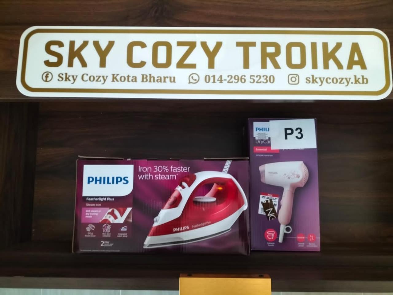 Sky Cozy Troika Residence, 1 Bedroom 4-6 Pax, 2 Bedrooms 6-8 Pax, Pool Vew, Sky & City View, Free Parking, Pool, Unlimited Wifi & Netflix 哥打巴鲁 外观 照片