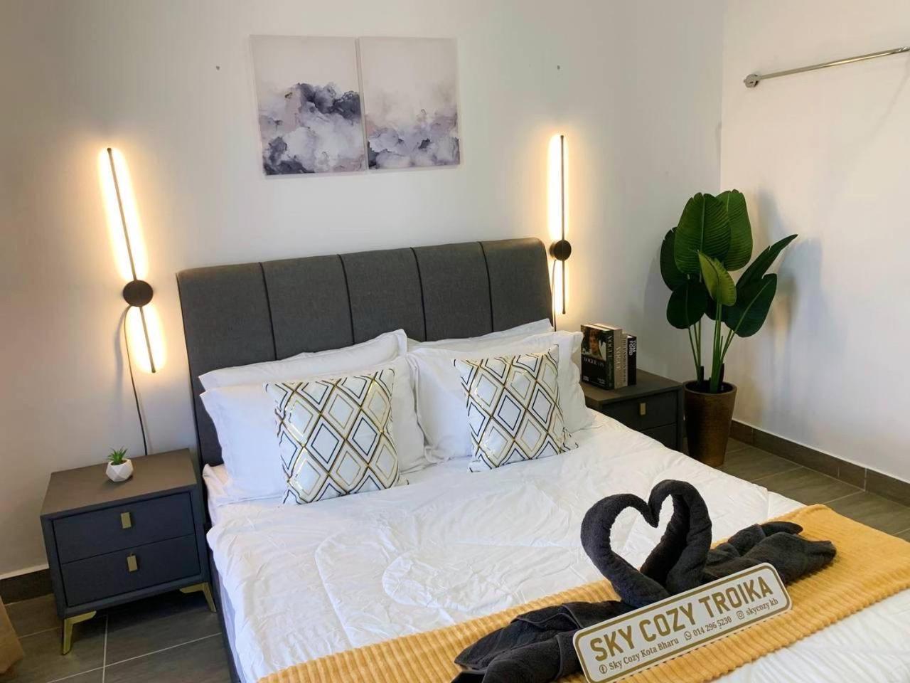 Sky Cozy Troika Residence, 1 Bedroom 4-6 Pax, 2 Bedrooms 6-8 Pax, Pool Vew, Sky & City View, Free Parking, Pool, Unlimited Wifi & Netflix 哥打巴鲁 外观 照片